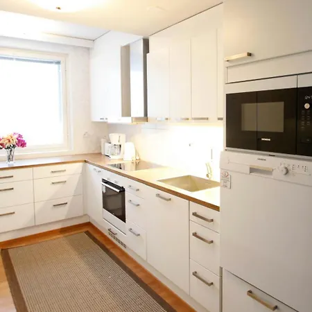 And Spacious For 4 With Sauna 公寓 *